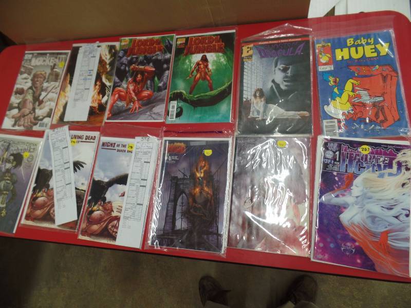 12 Assorted Comic Books