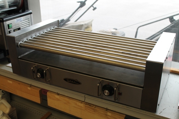Grill hot dog