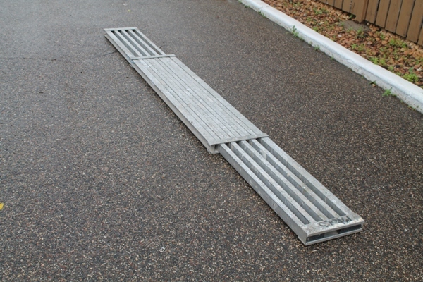 Scaffold plank expandable