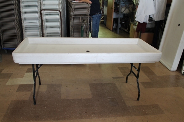 Table With Drain