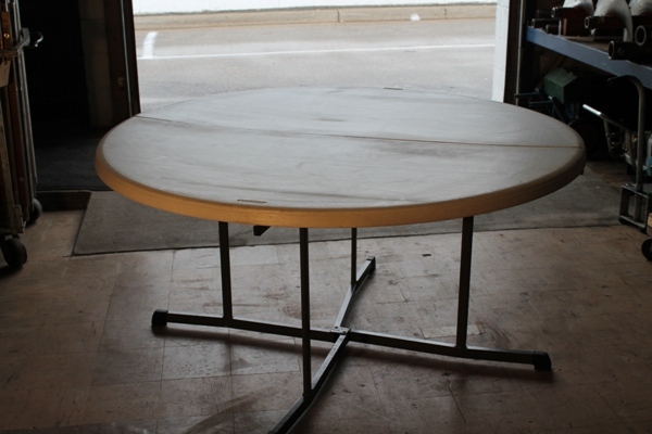 Round Folding Table