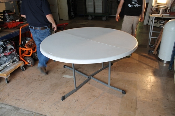Round Folding Table