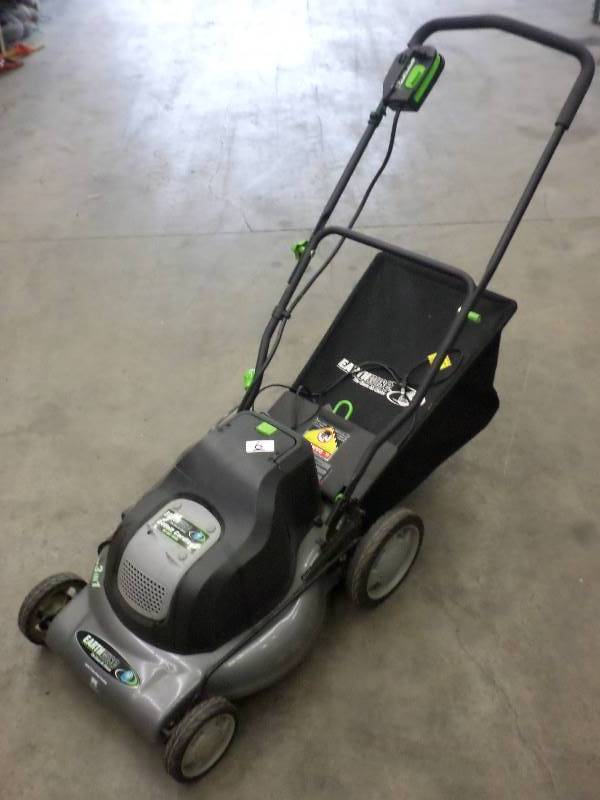 lot 6 image: Earthwise 24Volt Cordless 21 Elect...