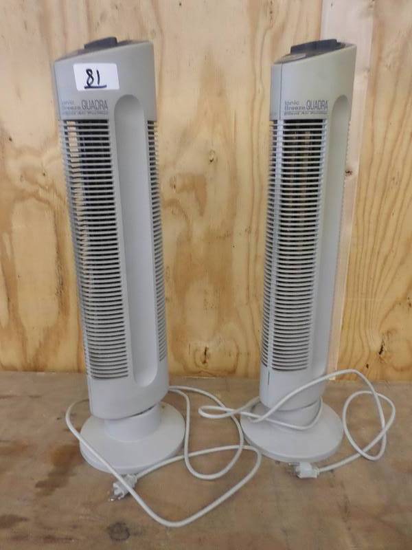 lot 81 image: (2) Quadra Ionic Breeze Air Purifie...