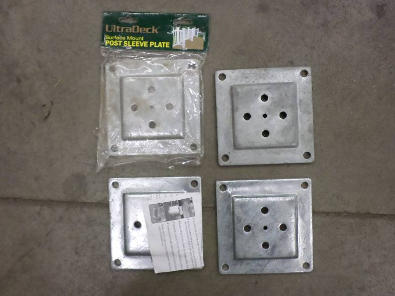lot 106 image: (4) Unused UltraDeck Post Sleeve Pl...