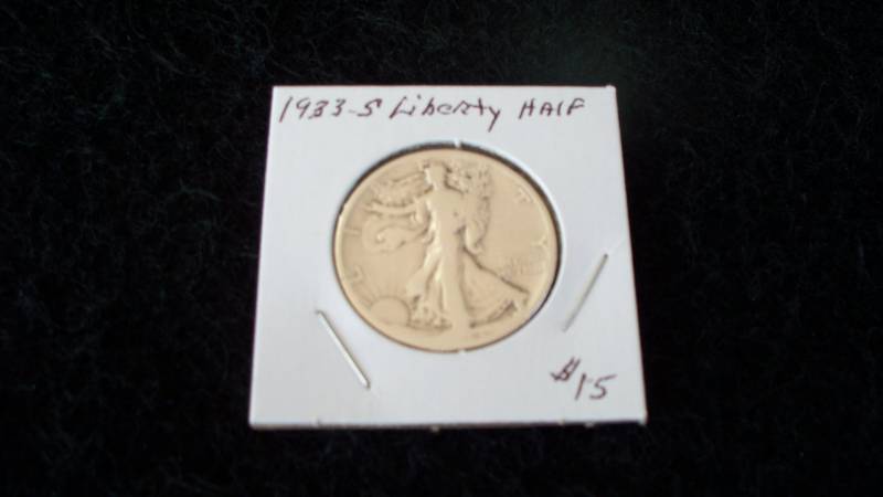 1933-S Walking Liberty Half Dollar