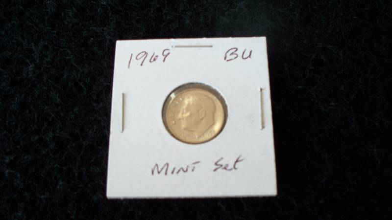 1969 BU Roosevelt Dime