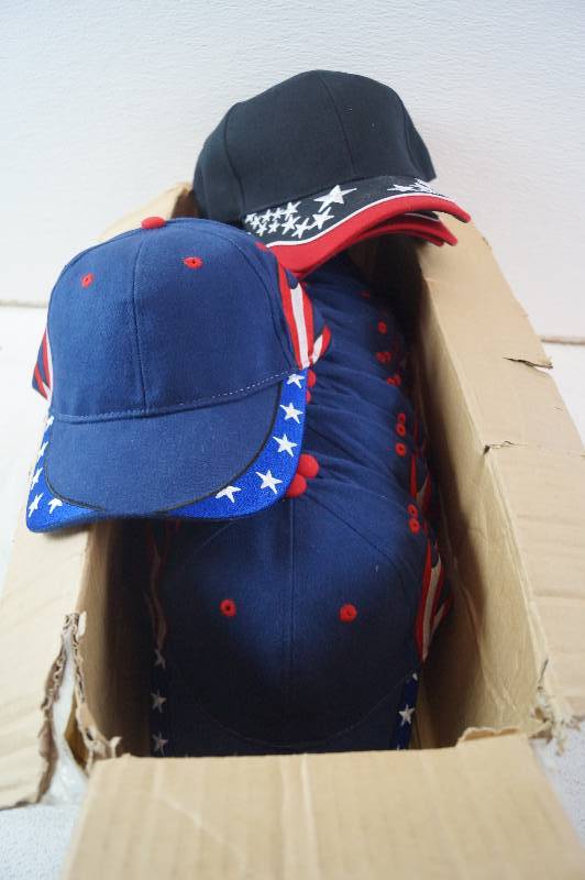 Stars baseball caps in bulk