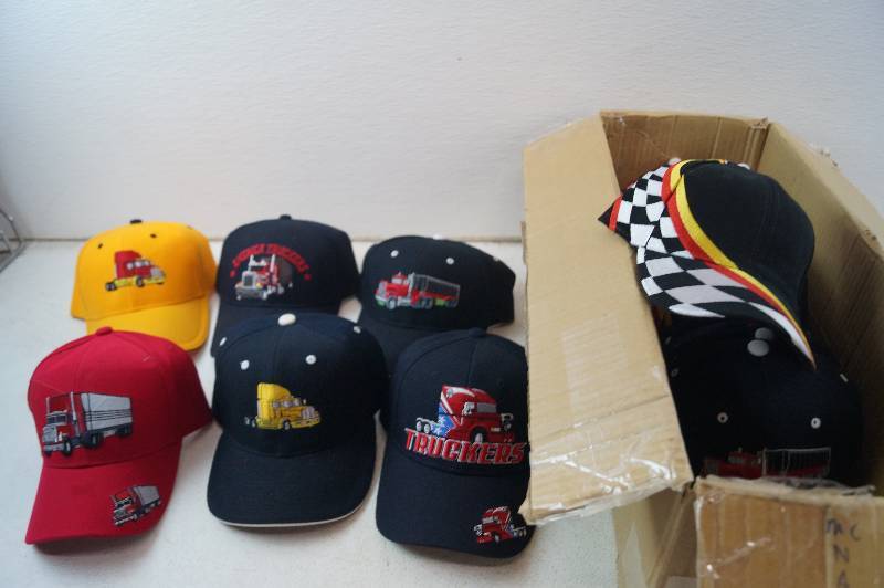 Race and Trucker baseball caps bulk