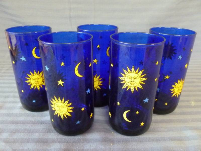 Cobalt Blue Glasses