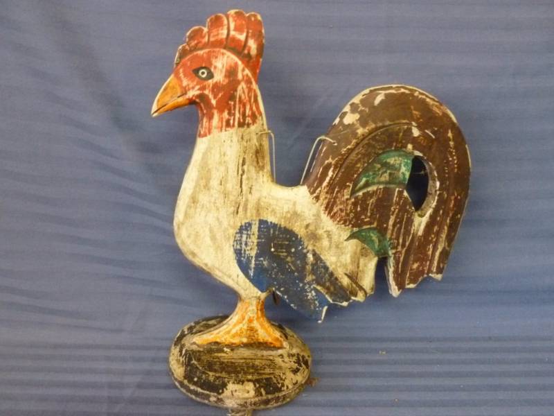 Painted Chicken Decoration