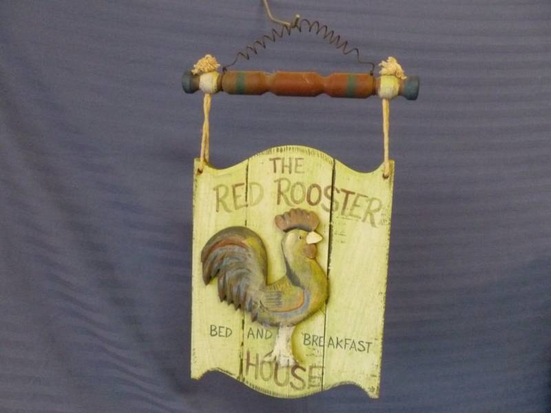 Chicken Themed Sign
