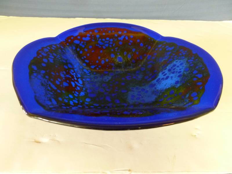Cobalt Blue Art Glass