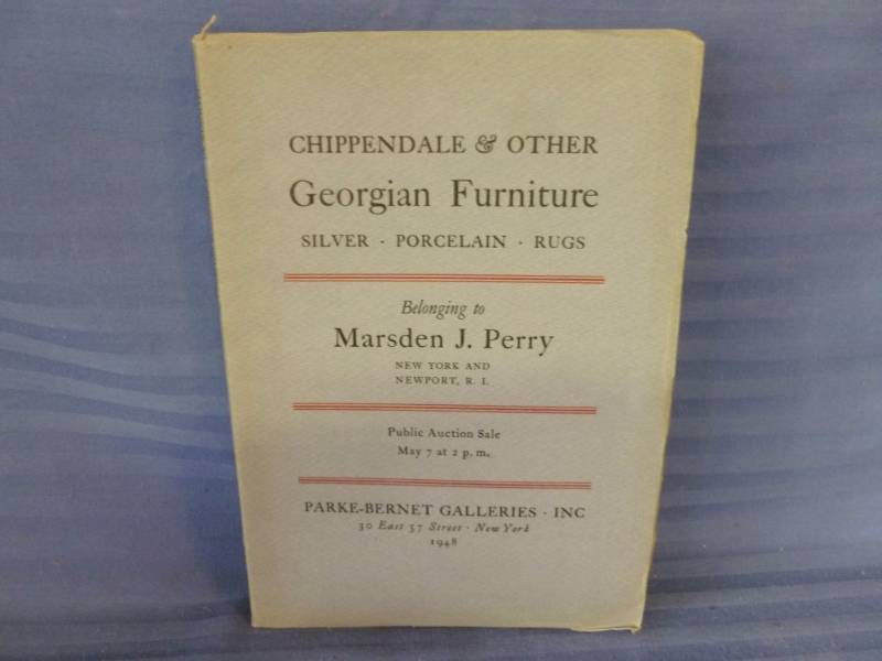 Vintage Public Auction Sale Book