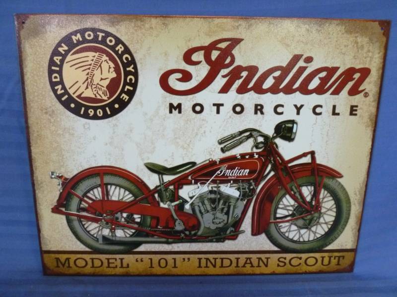 Indian Motorcycle Sign