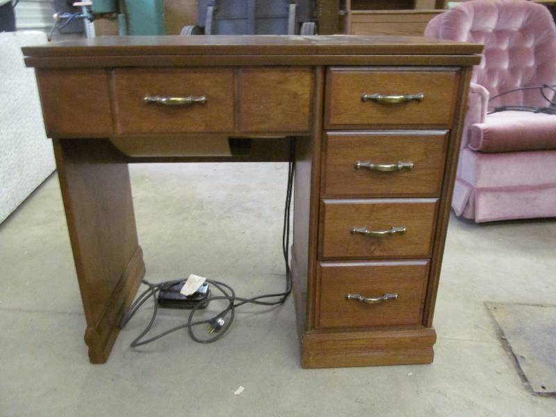 lot 171 image: Sewing Machine Cabinet