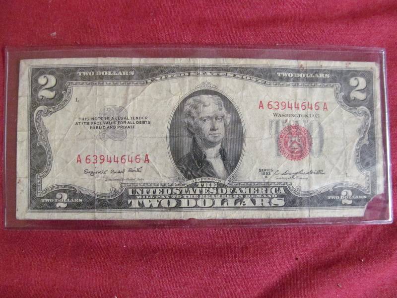 lot 208 image: US Currency