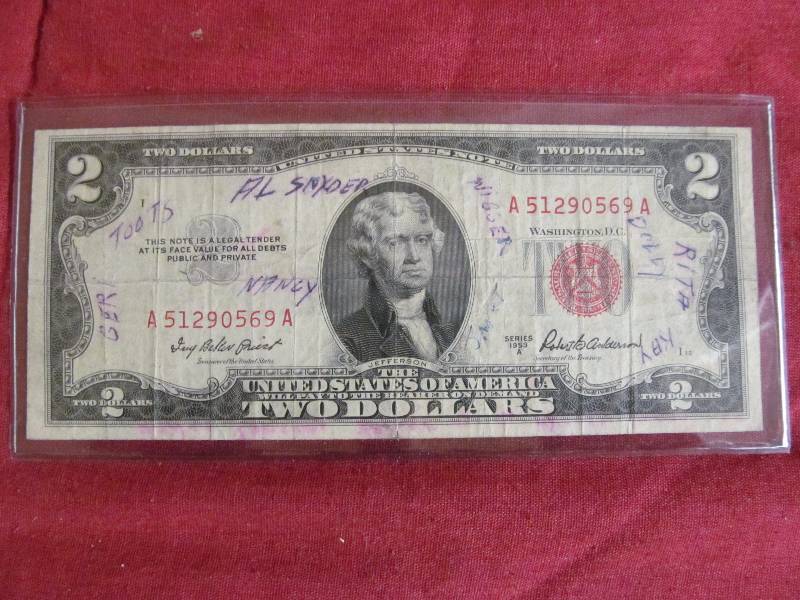 lot 209 image: US Currency