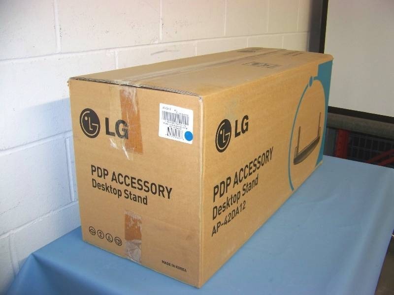 lot 109 image: LG, PDP Accessory, Desktop Stand - Brand New