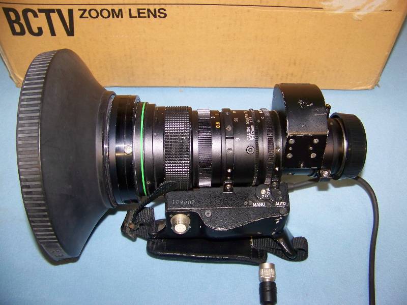 lot 33 image: Canon, BCTV, Broadcast Zoom Lens