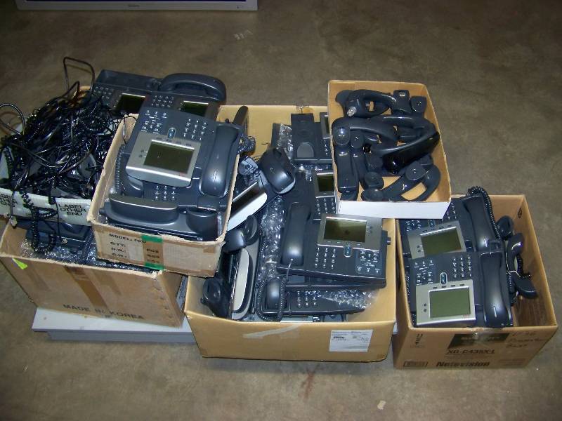lot 62 image: Large lot of Cisco, IP  Office Telephones  Phones
