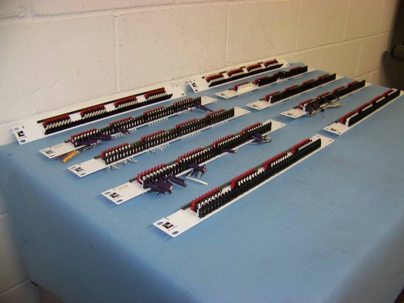 lot 78 image: (10) ADC, Icon, Patch Panels