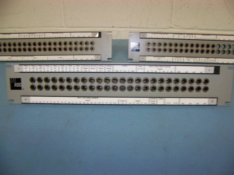 lot 81 image: (3) ADC, Patch Panels