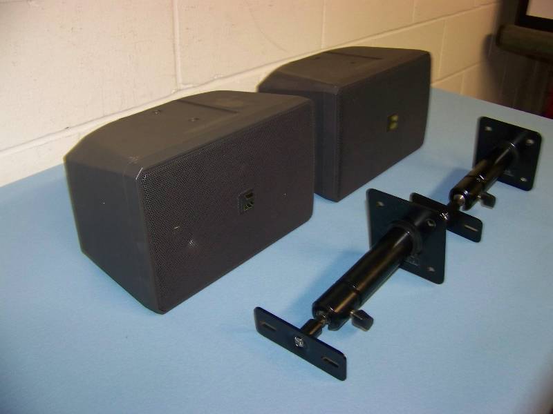 lot 27 image: (2) TOA, 2-Way, Foreground Speakers  Speaker Systems