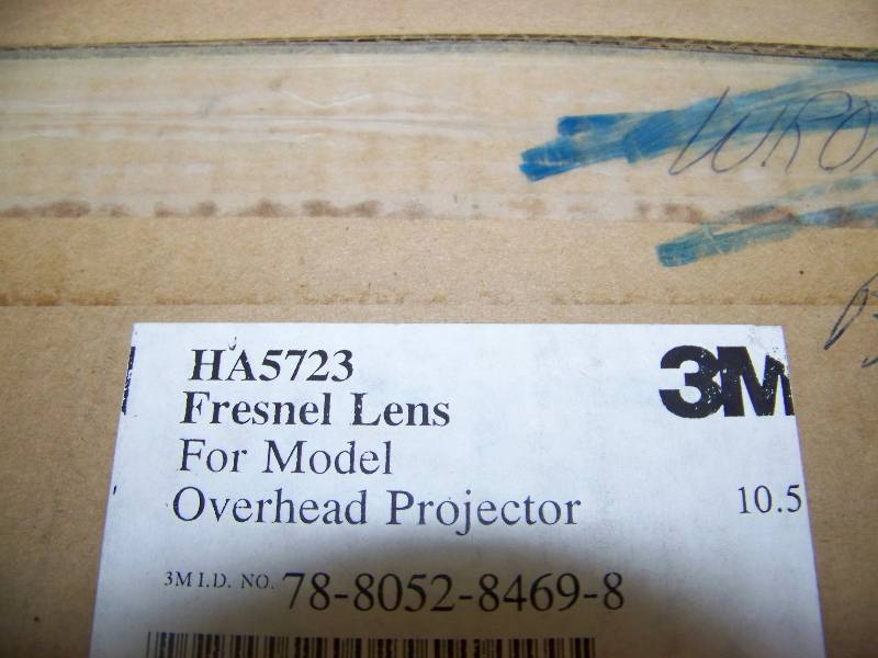 lot 95 image: (10) 3M, Fresnel Lenses for Overhead Projectors