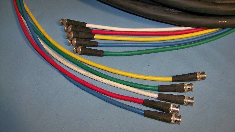lot 57 image: 75, Gepco, Multi-Conductor, Hi-Def, RG6, Digital, Coax Snake Cable