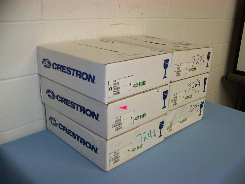 lot 111 image: (6) Creston, QuickMedia Transmitters - BRAND NEW in original boxes