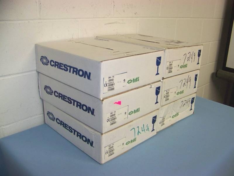 lot 110 image: (6) Creston, QuickMedia Transmitters - BRAND NEW in original boxes