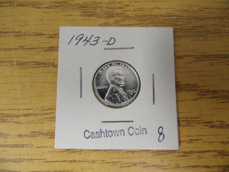 1943-D Steel Cent BU