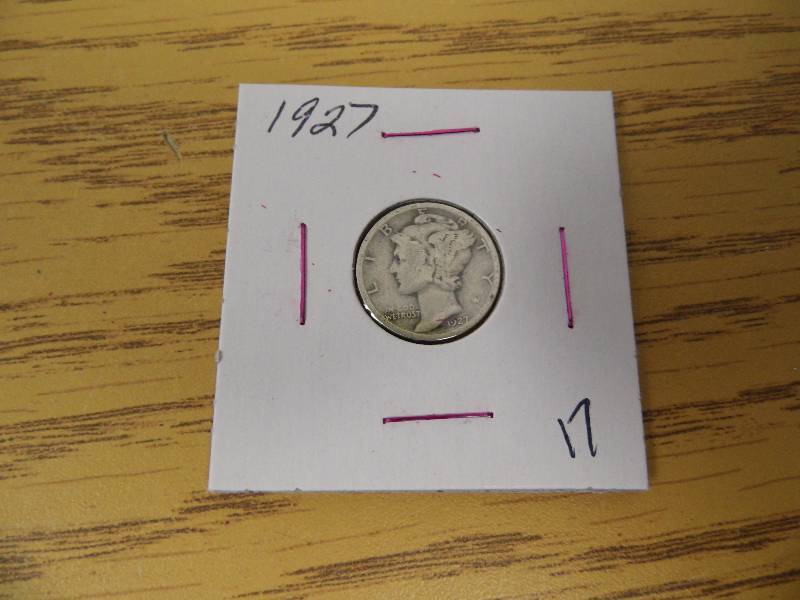 1927 Mercury Dime
