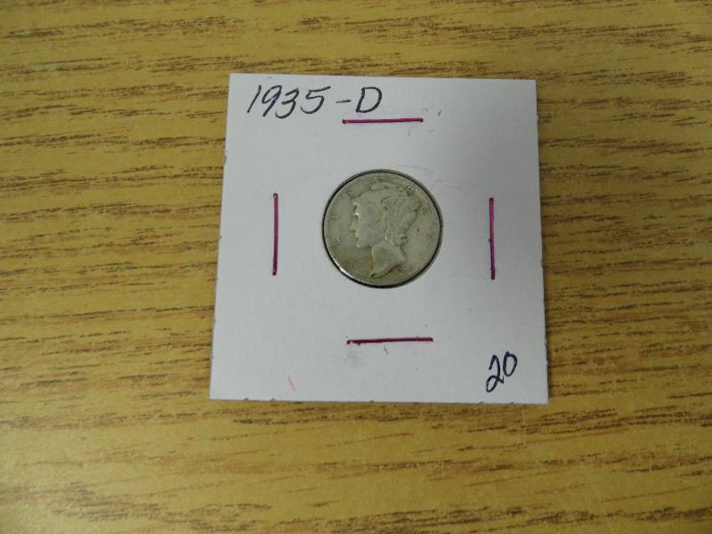 1935-D Mercury Dime