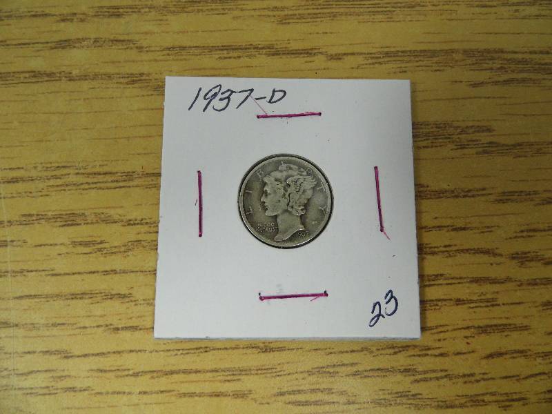 1937-D Mercury Dime