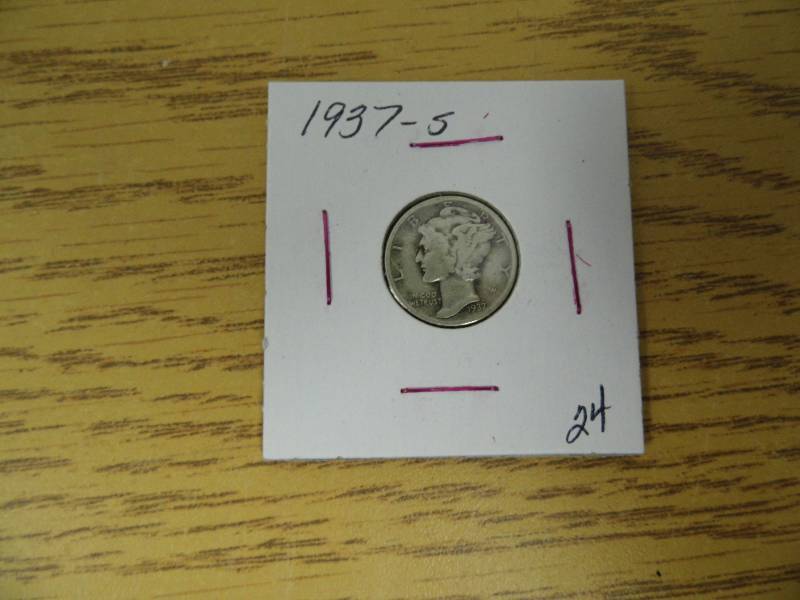 1937-S Mercury Dime