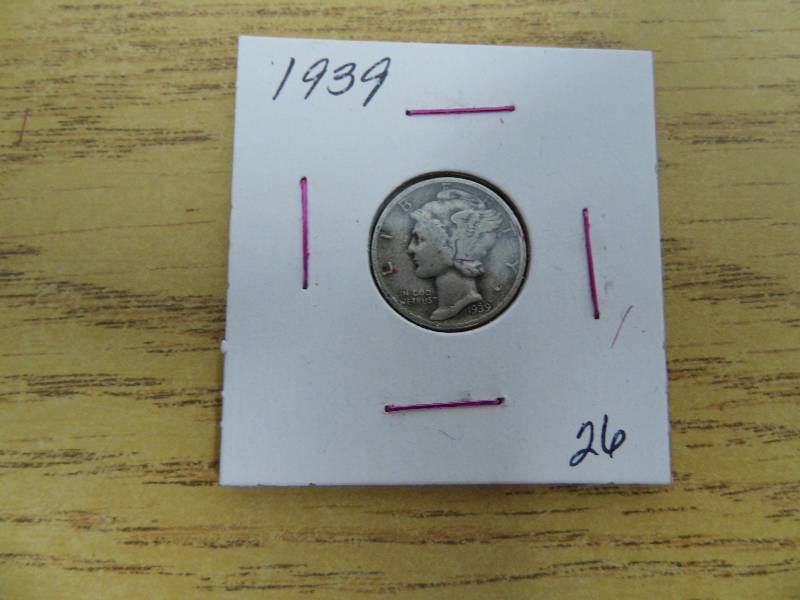 1939 Mercury Dime