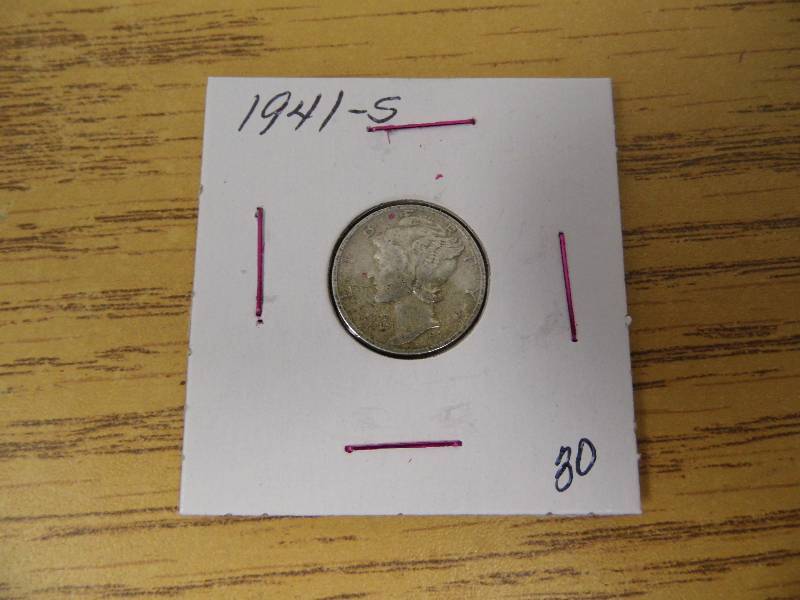 1941-S Mercury Dime
