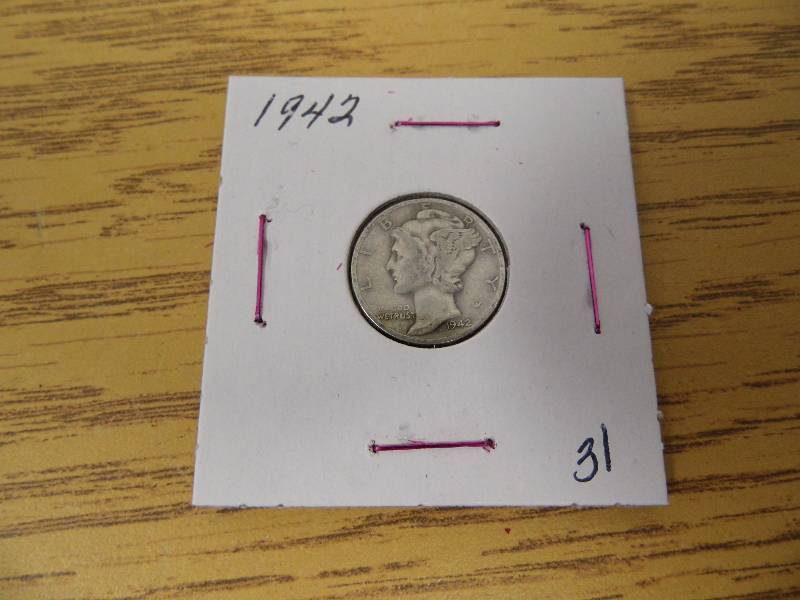 1942 Mercury Dime