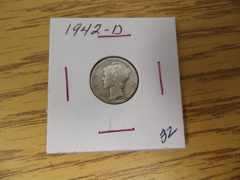1942-D Mercury Dime