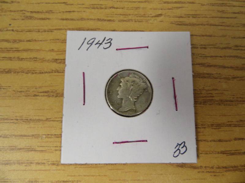1943 Mercury Dime