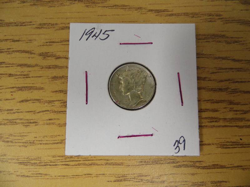 1945 Mercury Dime