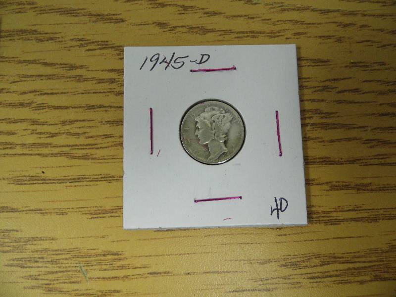 1945-D Mercury Dime