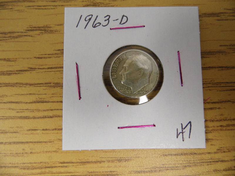 1963-D Roosevelt Dime