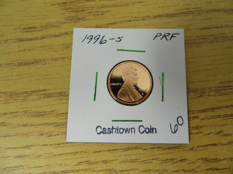 1996-S Lincoln Cent Proof