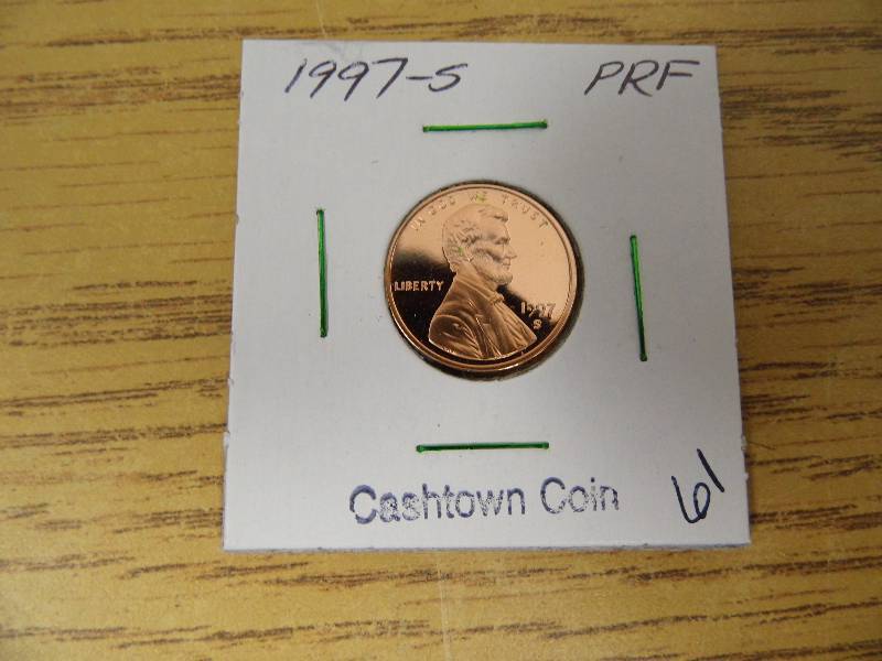 1997-S Lincoln Cent Proof
