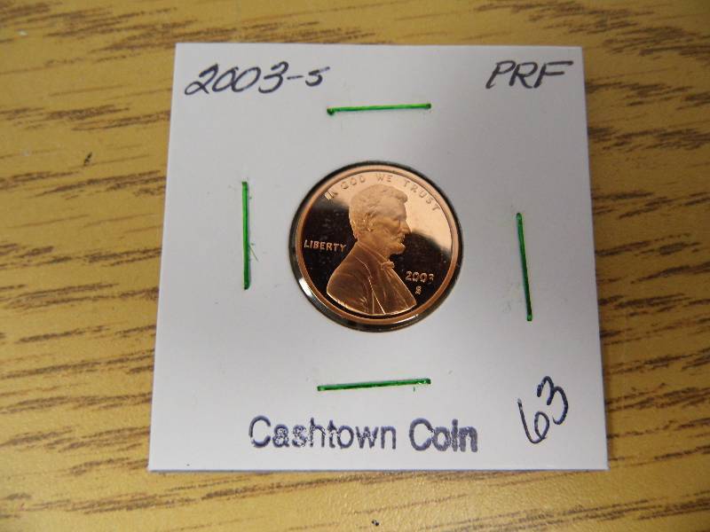 2003-S Lincoln Cent Proof