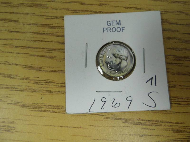 1969-S Roosevelt Dime Proof
