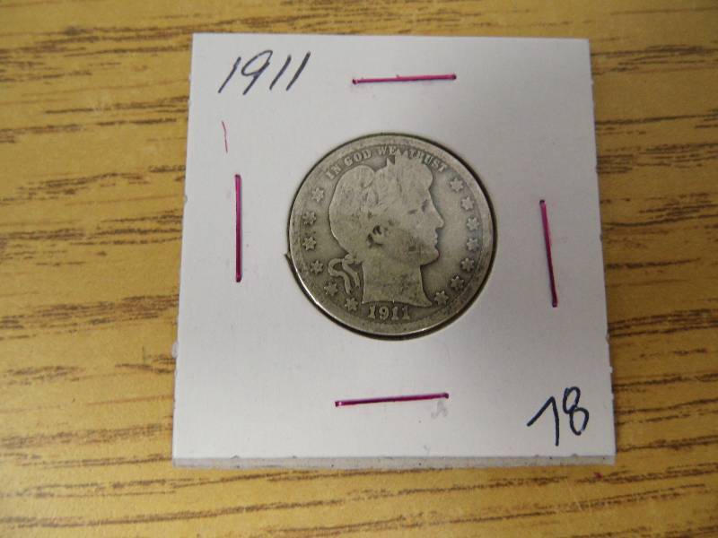 1911 Barber Quarter